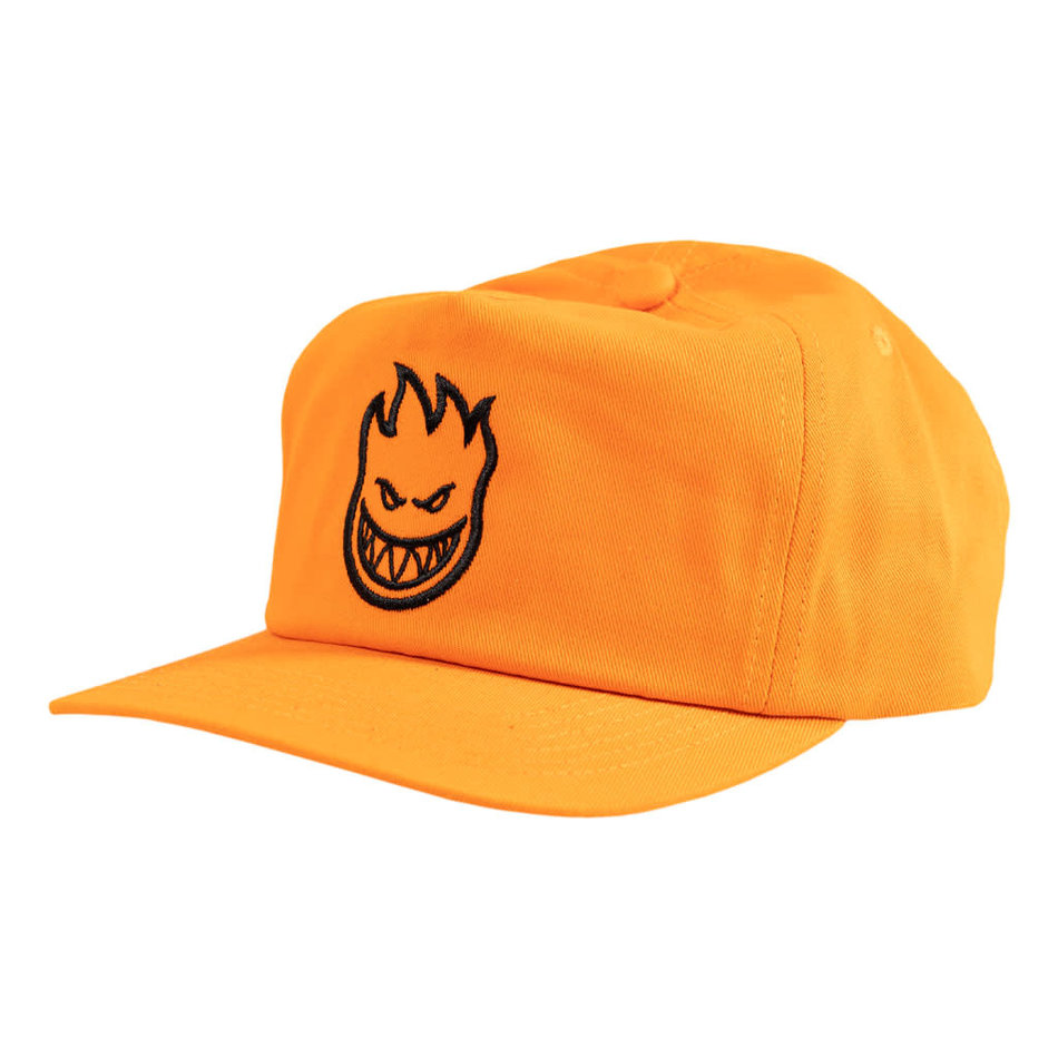 Spitfire Bighead Snapback Hat Orange/Black