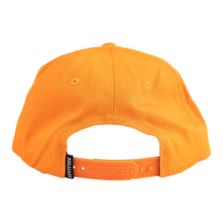 Spitfire Bighead Snapback Hat Orange/Black