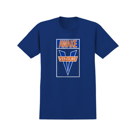 Venture Awake T-Shirt Royal/White/Orange