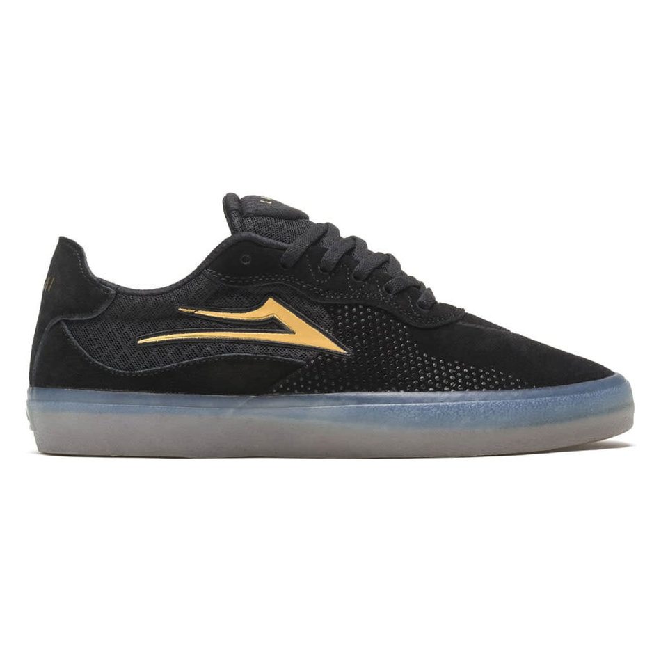 Lakai Essex Black/Gold Suede