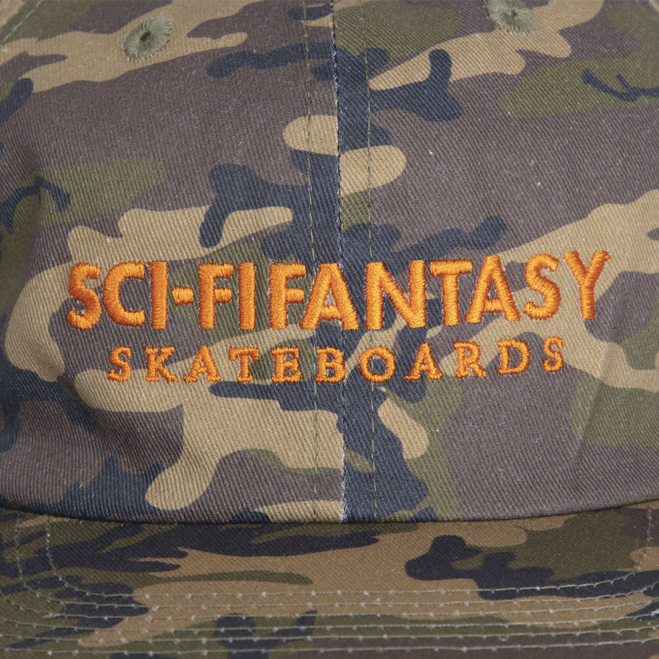 Sci-Fi Fantasy Skateboards Snapback Hat Camo