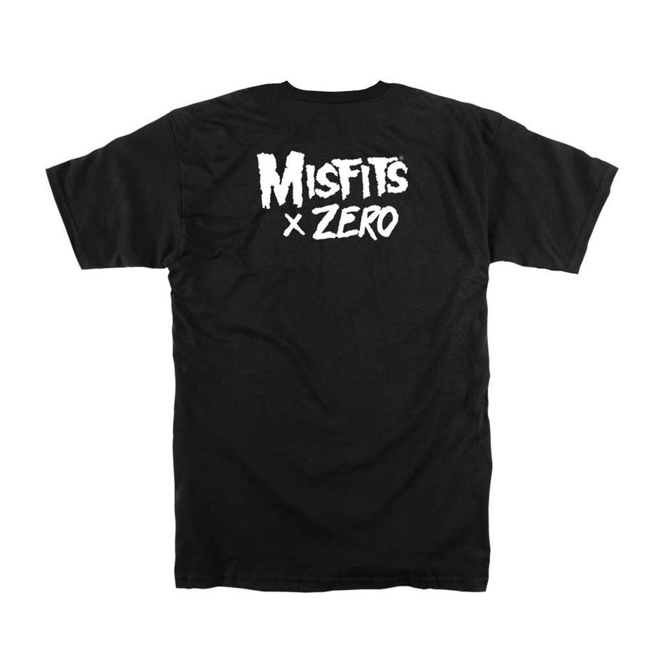 Zero x Misfits Zero Fiend Skull T-Shirt Black