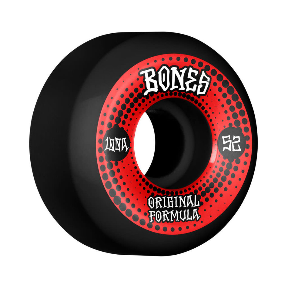 Bones OG Formula 100's V5 Wheels 100A Black
