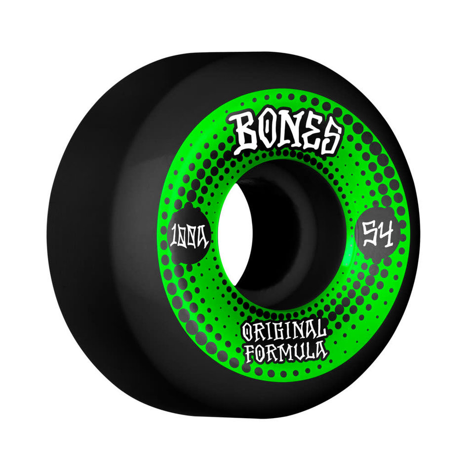 Bones OG Formula 100s V5 Wheels 100A Black