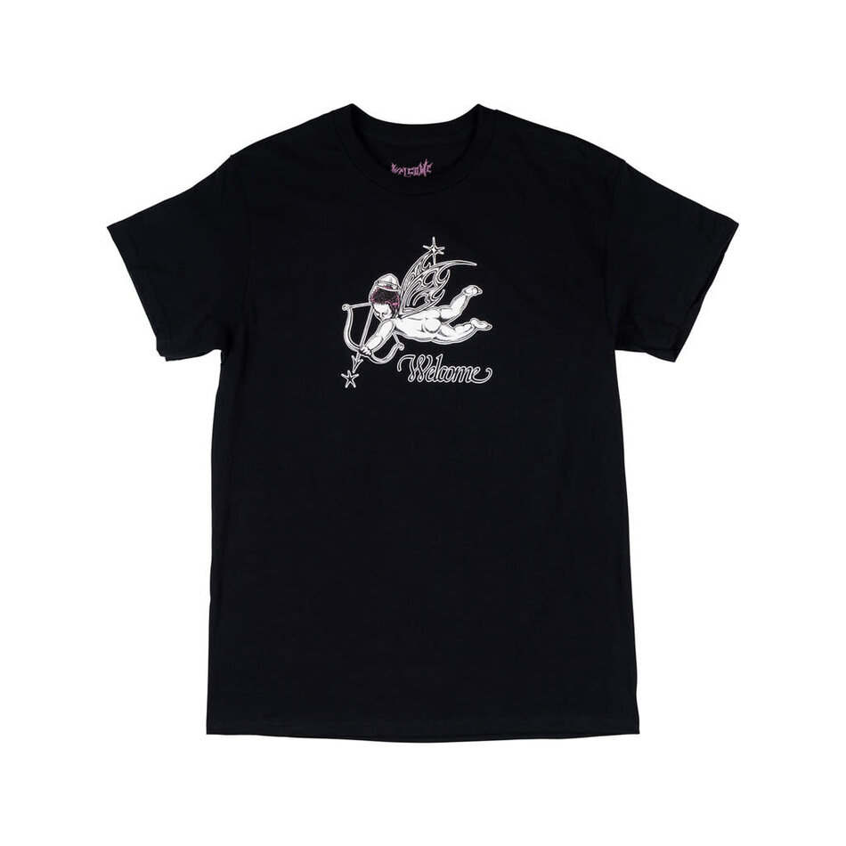 Welcome Cherub T-Shirt Black