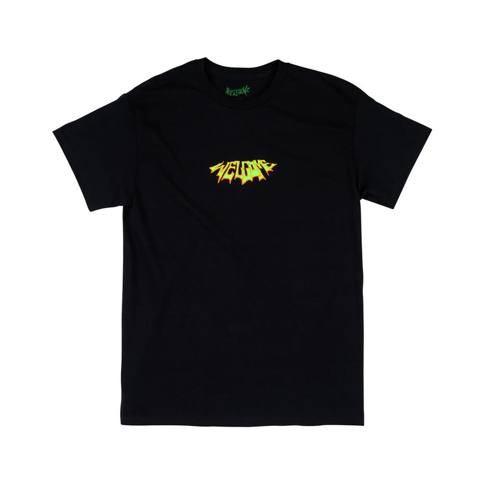 Welcome Shell T-Shirt Black/Green/Orange