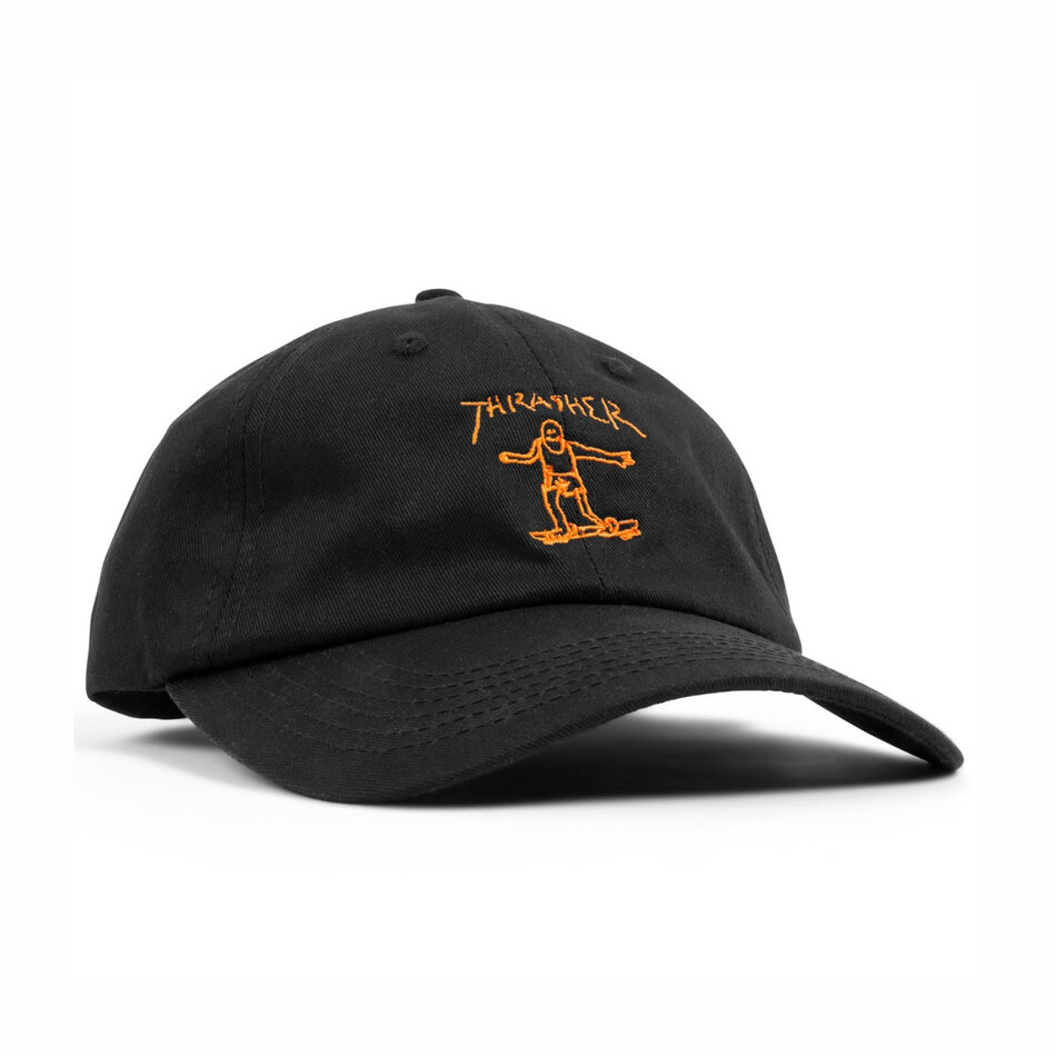 Thrasher Gonz Old Timer Hat Black/Orange
