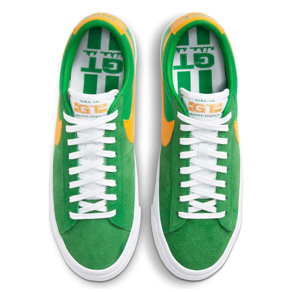 Nike SB Blazer Low Pro GT Lucky Green/University Gold-Black-White