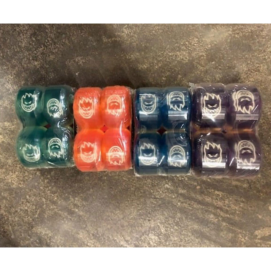 Spitfire Sapphires Clear Radial 90A Wheels Green