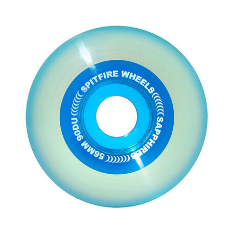 Spitfire Sapphires Clear Radial 90A Wheels Blue