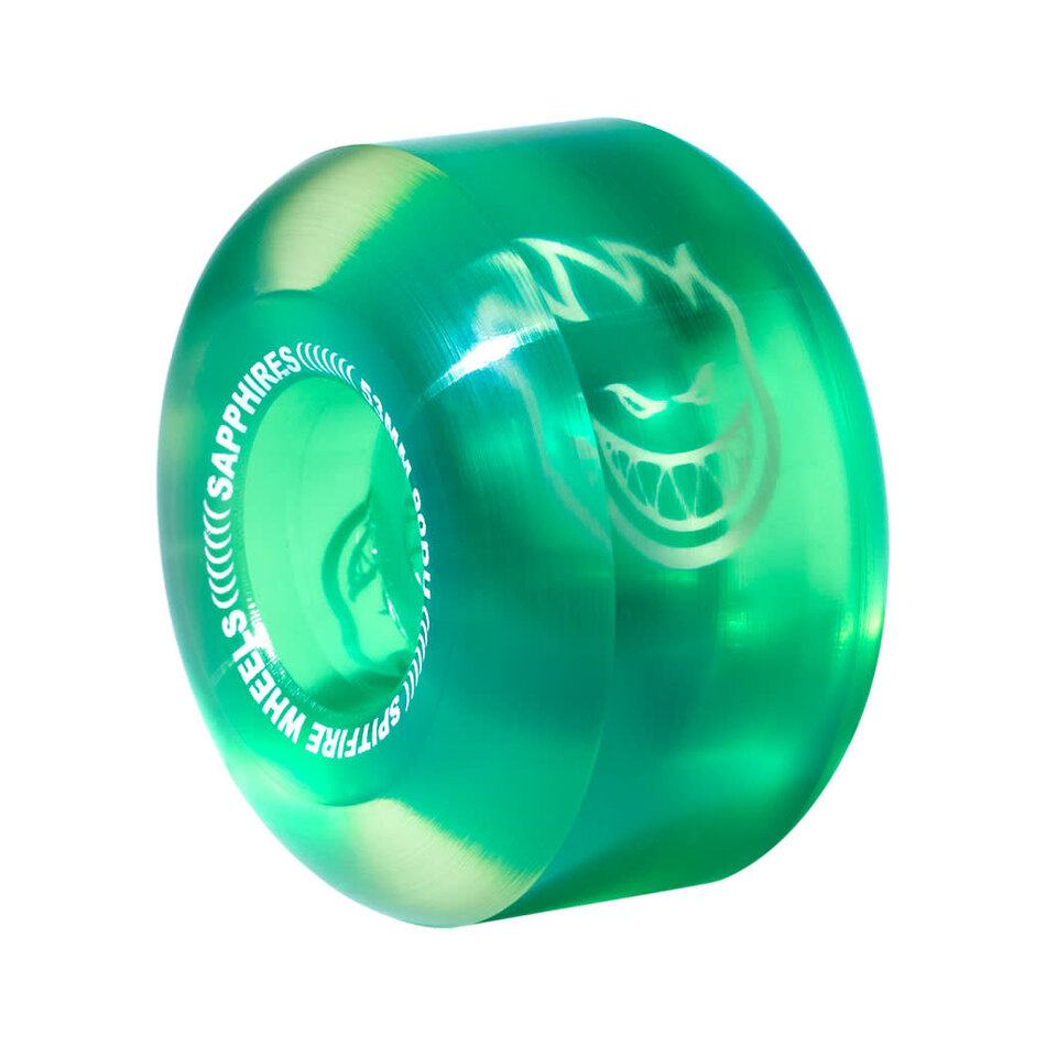 Spitfire Sapphires Clear Radial 90A Wheels Green