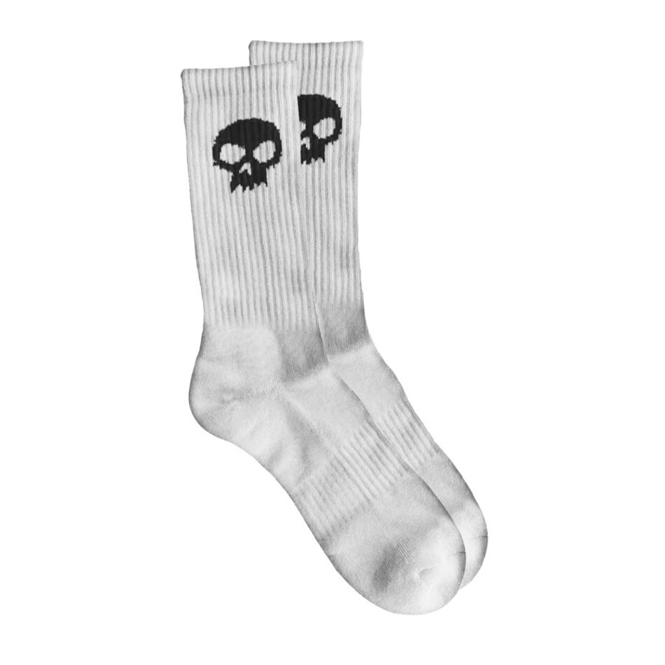 Zero Skull Socks White/Black