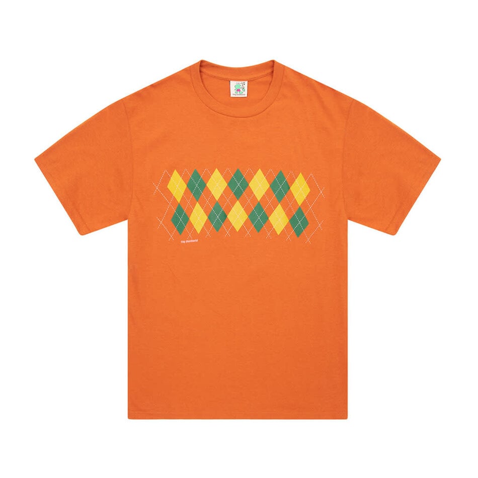 Frog Total Argyle T-Shirt Dark Orange