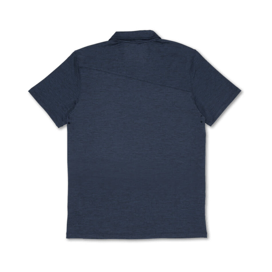 Volcom Hazard S/S Polo Shirt Navy Heather