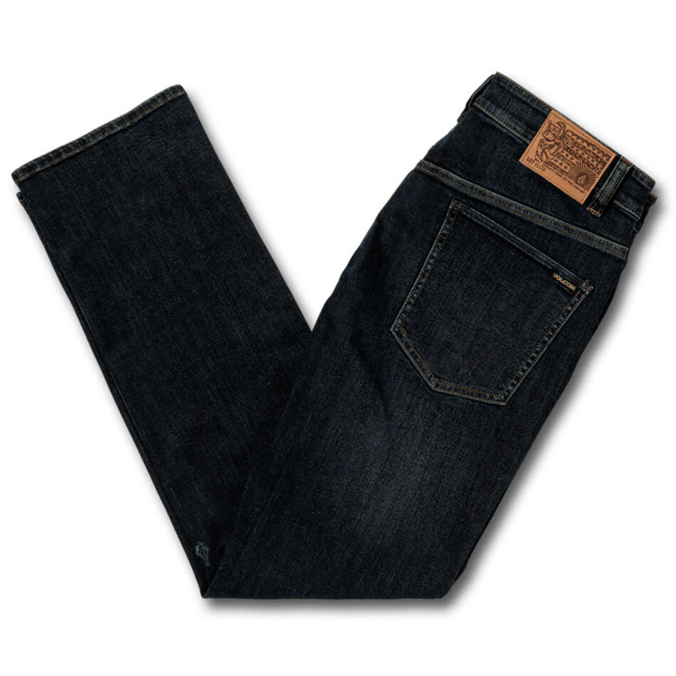 Volcom Solver Denim Pant Vintage Blue