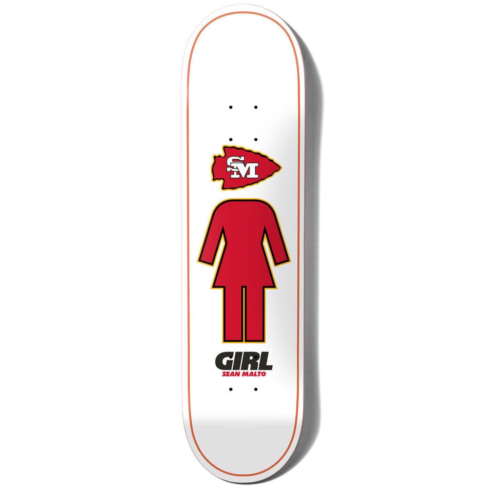 Girl Sean Malto Arrow Head OG Deck White