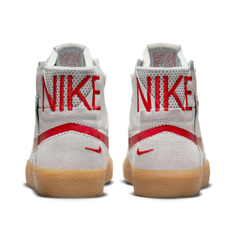 Nike SB Blazer Mid PRM Summit White/University Red