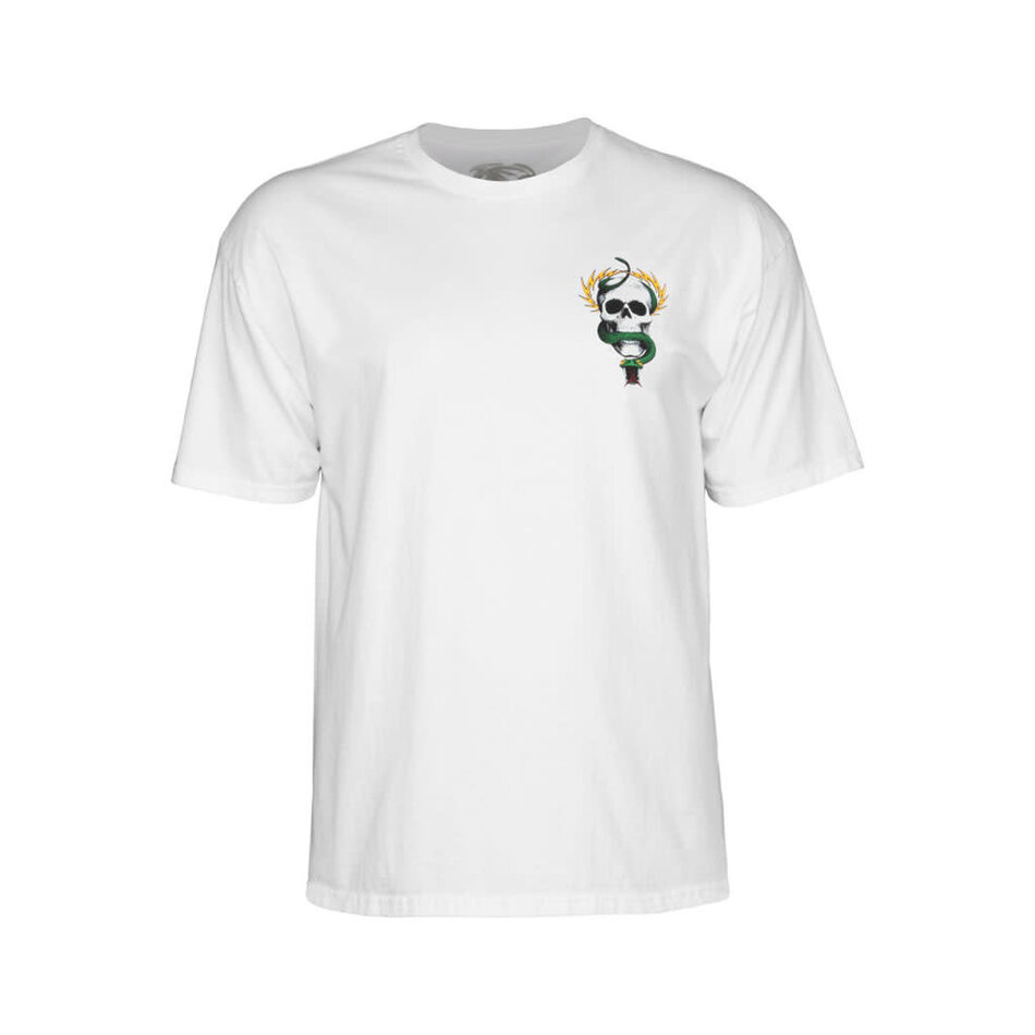 Powell Peralta Mike Mcgill Skull & Snake T-Shirt White