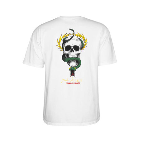 Powell Peralta Mike Mcgill Skull & Snake T-Shirt White