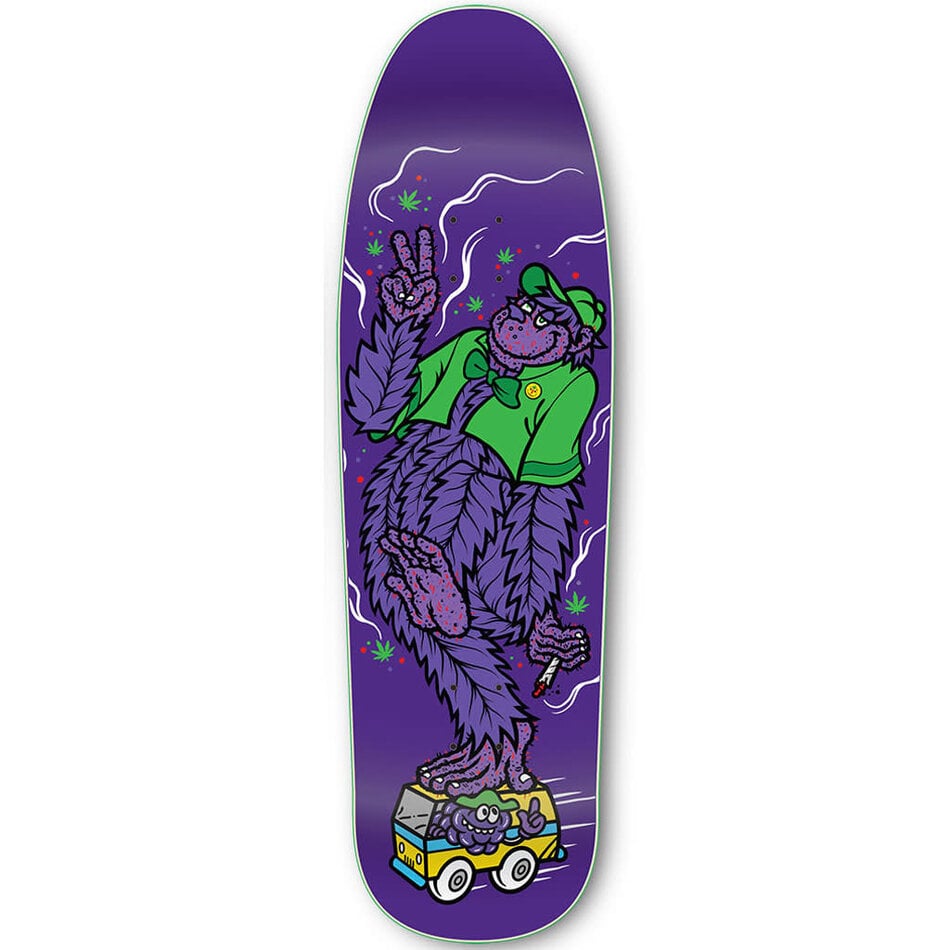 Strangelove Grape Ape Shape Deck Deep Purple