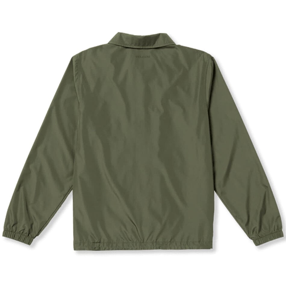 Volcom Skate Vitals Coaches Jacket Squadron Green