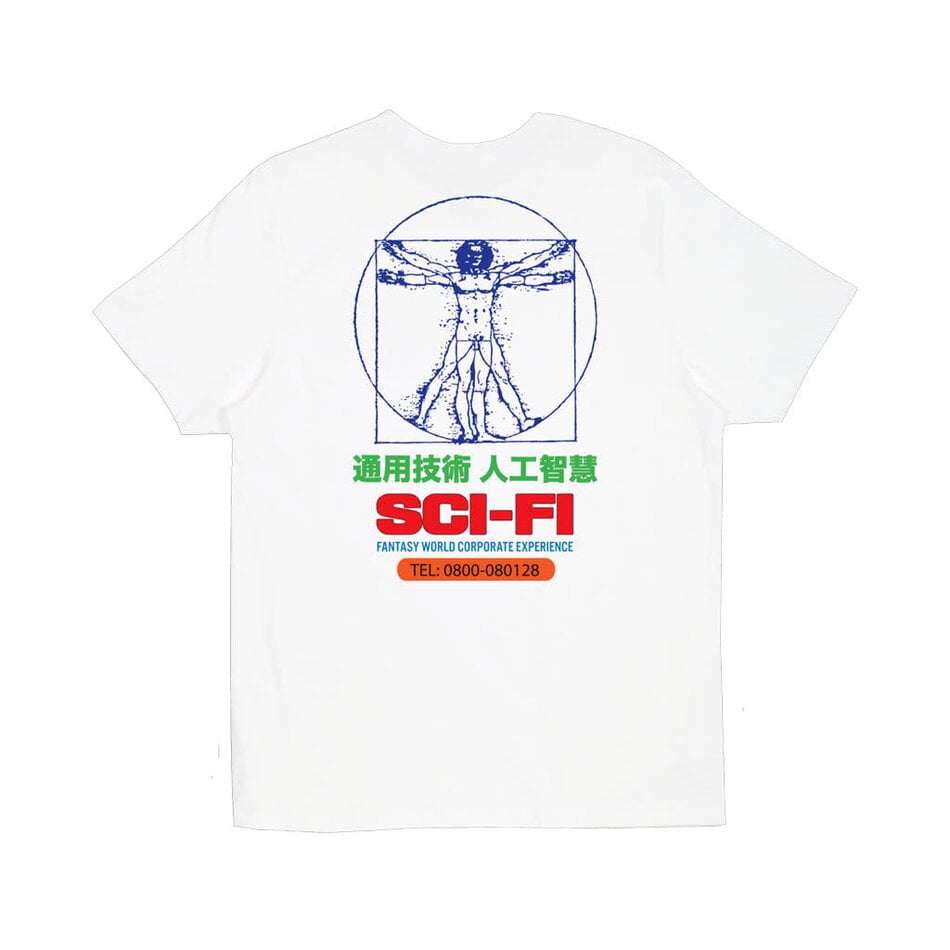 Sci-Fi Fantasy Chain Of Being 2 T-Shirt White