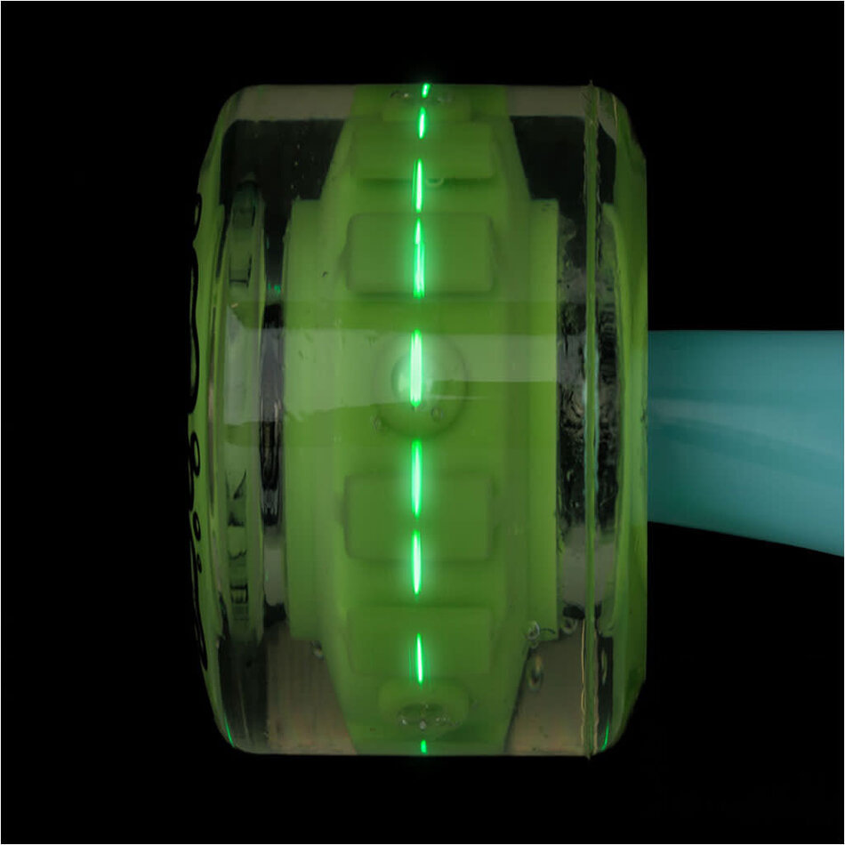 Santa Cruz Slime Ball OG Light Up Wheels w/LED and Bearings
