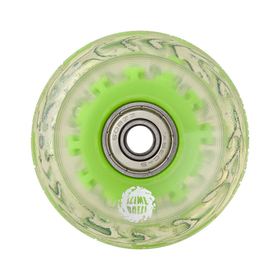 Santa Cruz Slime Ball OG Light Up Wheels w/LED and Bearings
