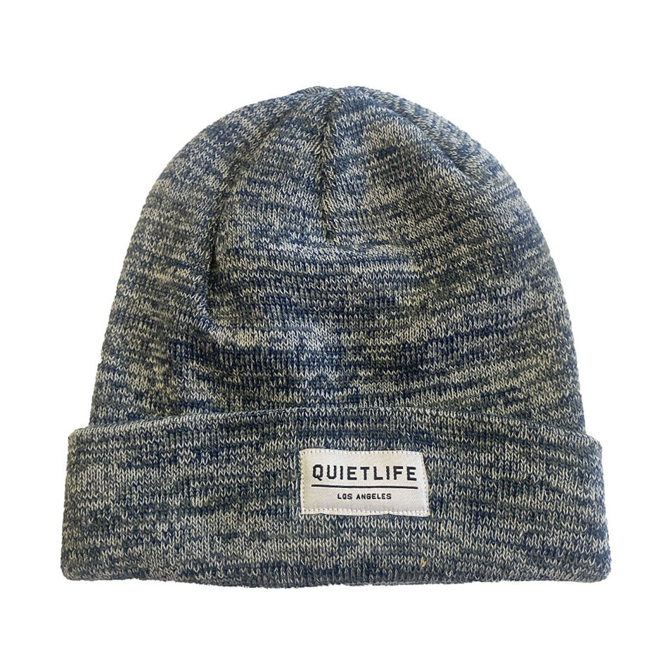 The Quiet Life Marled Beanie Blue