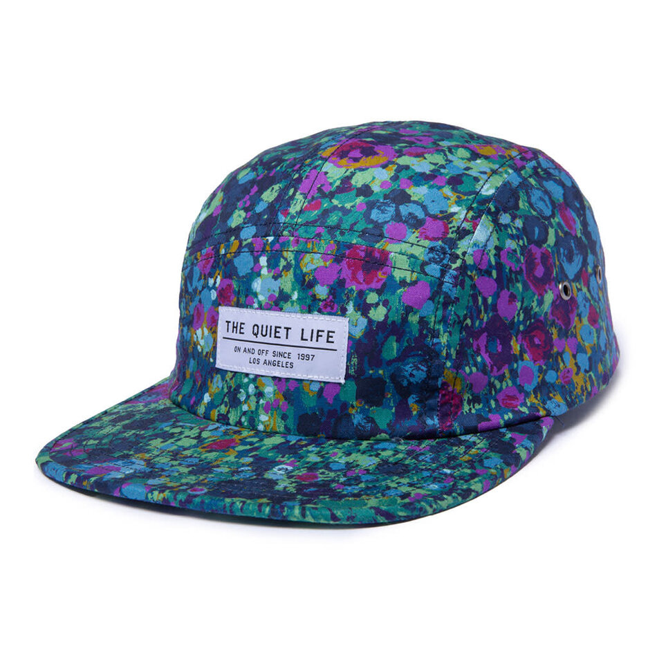 Quiet Life The Quiet Life Monet 5 Panel Camper Strapback Hat Floral Escapist