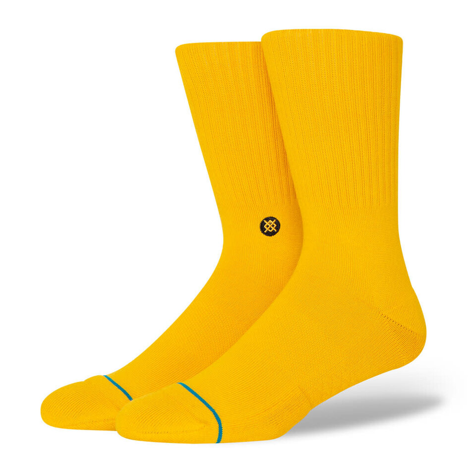 Stance Icon Socks Yellow