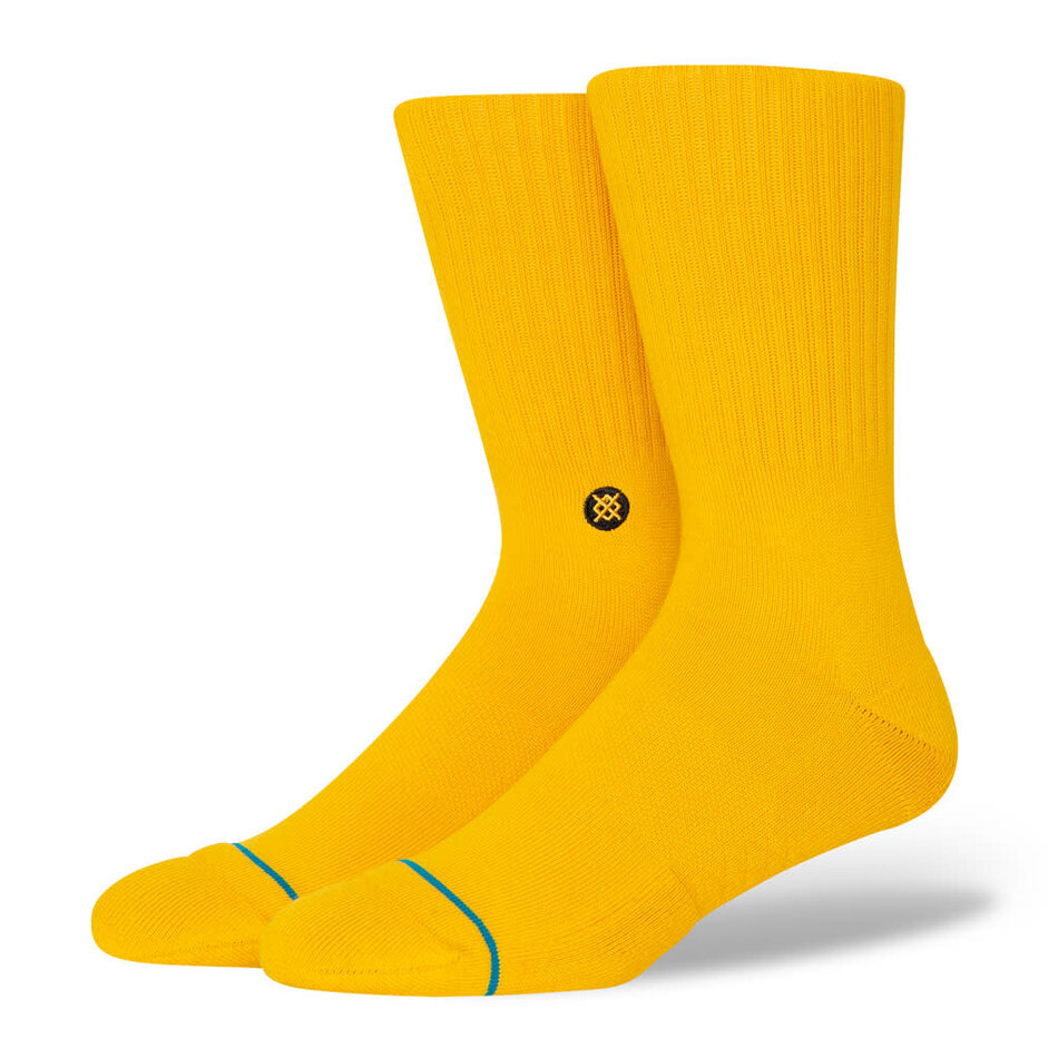 Stance Stance Icon Socks Yellow - Escapist