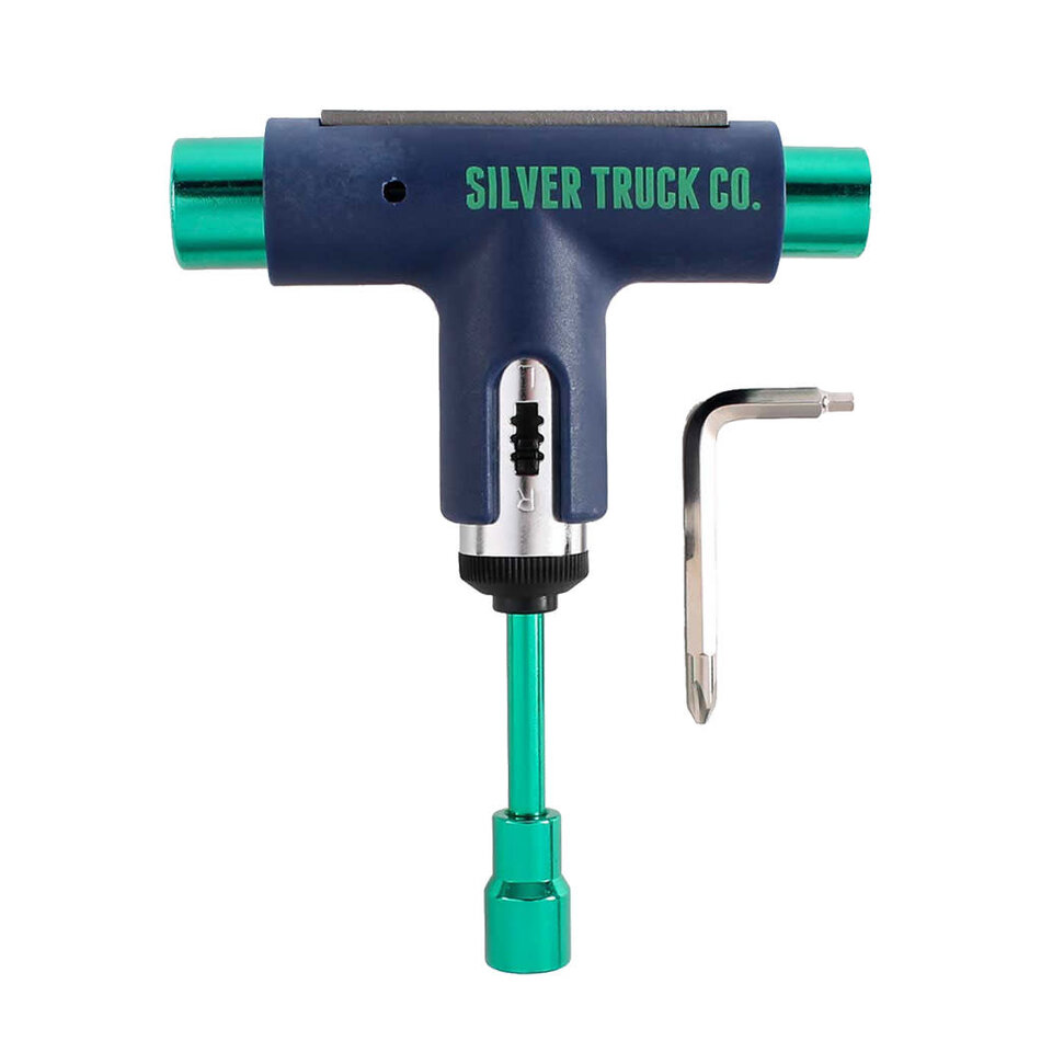 Silver Tool Blue/Green