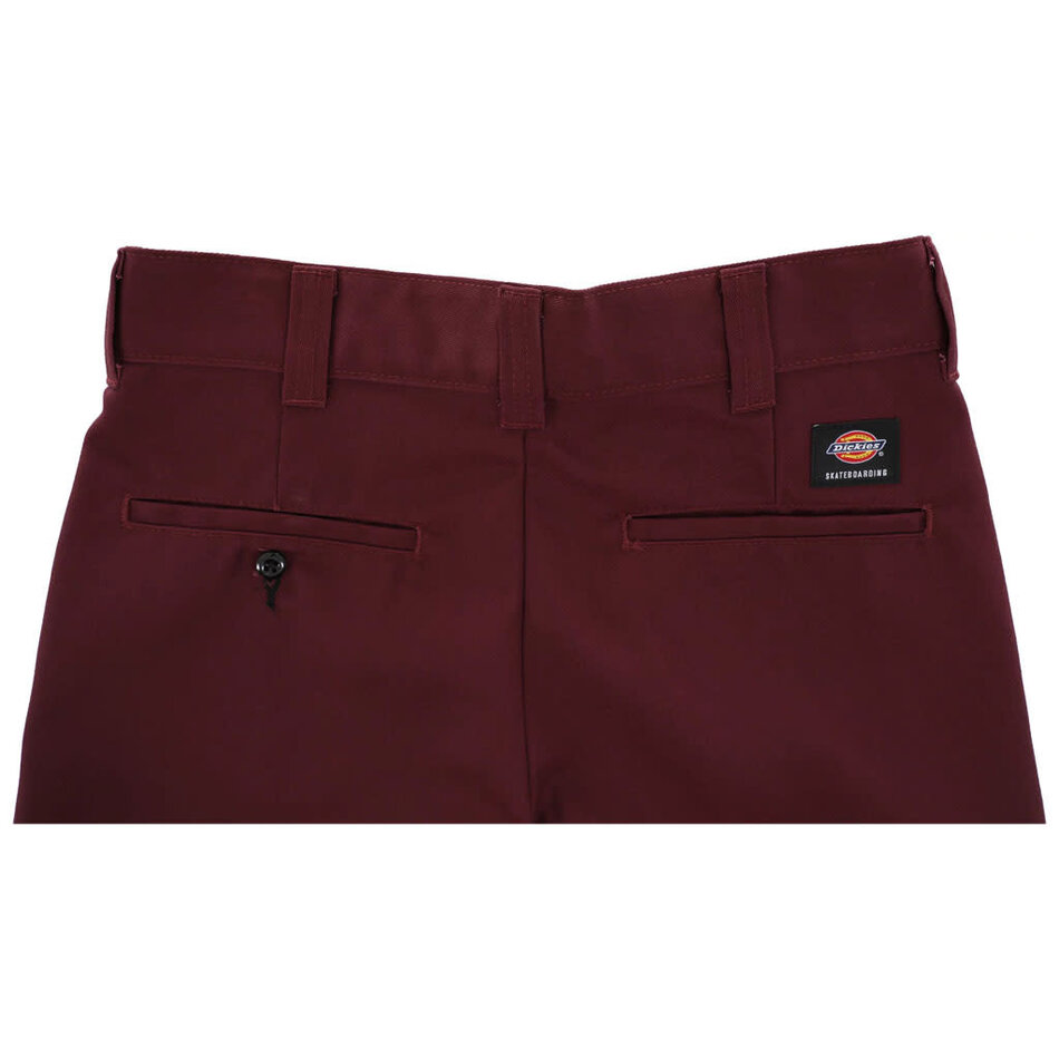 Dickies Straight Regular Skate Pant Maroon - Money Ruins Everything