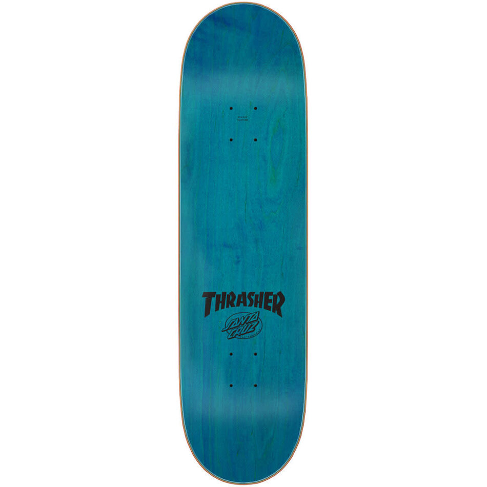 Santa Cruz x Thrasher Screaming Hand Deck Black