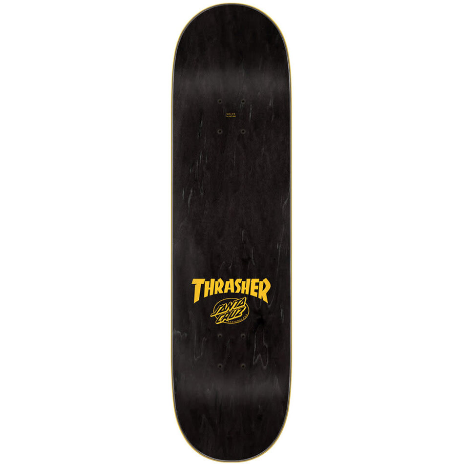 Santa Cruz x Thrasher Screaming Hand Deck Blue
