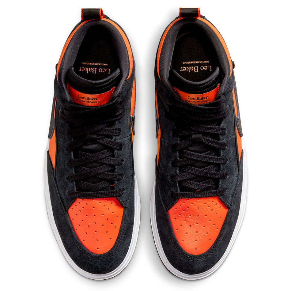 Nike SB Leo Black/Black-Orange-Electro Orange