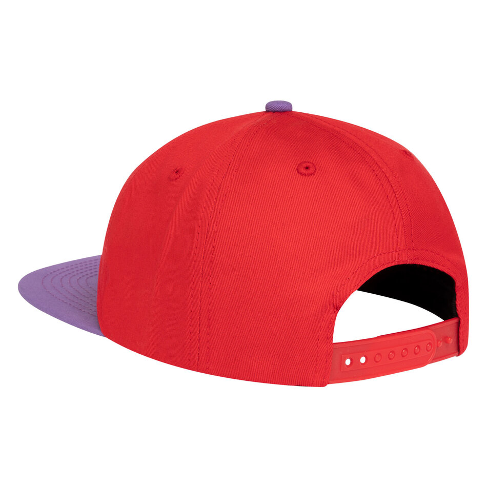 Sci-Fi Fantasy Business Post Snapback Hat Red/Violet