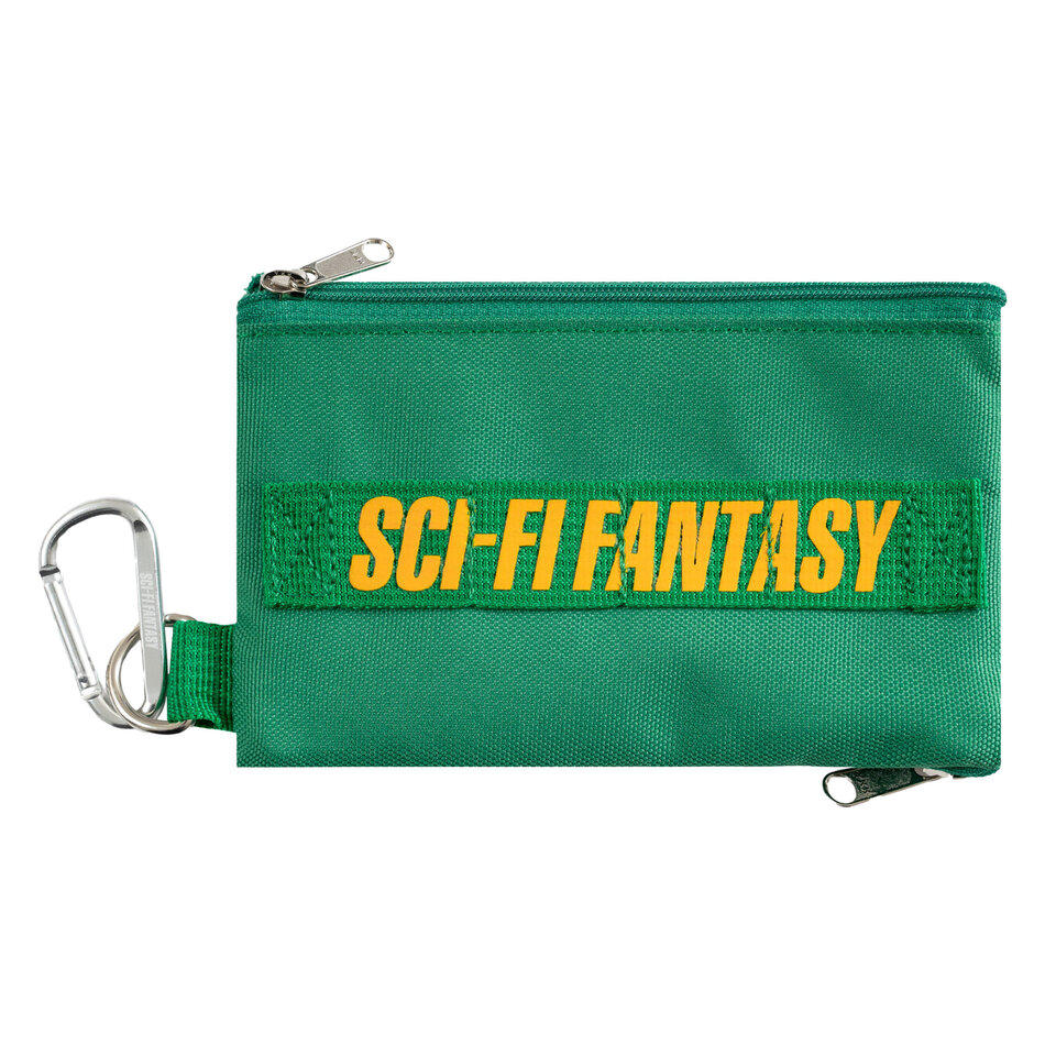 Sci-Fi Fantasy Carry All Wallet Green