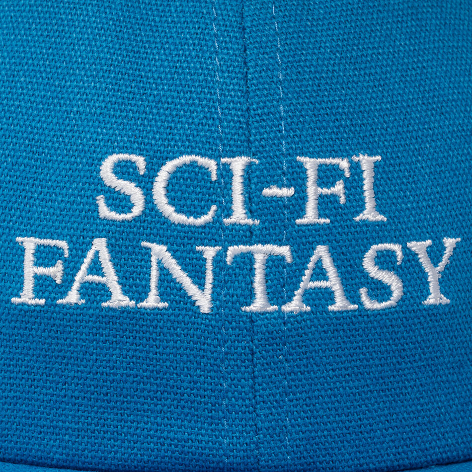 Sci-Fi Fantasy Logo Snapback Hat French Blue