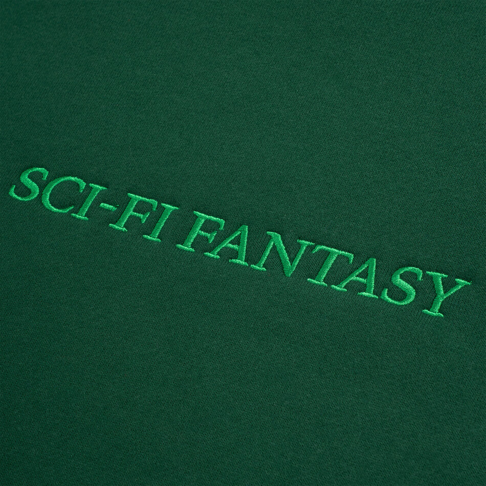 Sci-Fi Fantasy Sci-Fi Fantasy Logo Hoodie Dark Green - Escapist