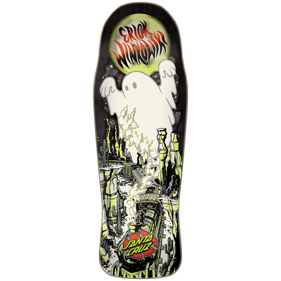 Santa Cruz Erick Winkowski Ghost Train Shaped Deck