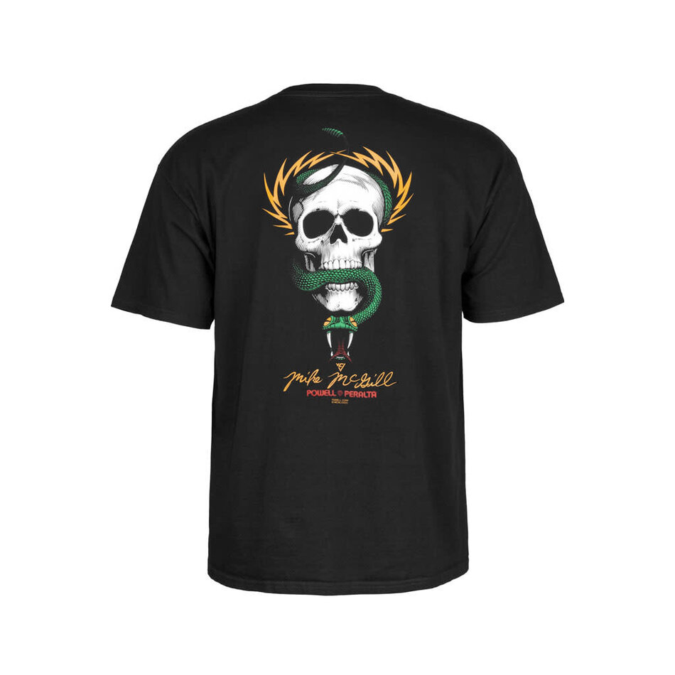Powell Peralta Mike Mcgill Skull & Snake T-Shirt Black