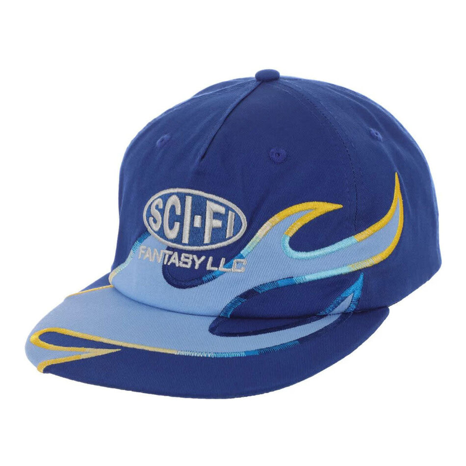 Sci-Fi Fantasy Flame LLC Snapback Hat Blue