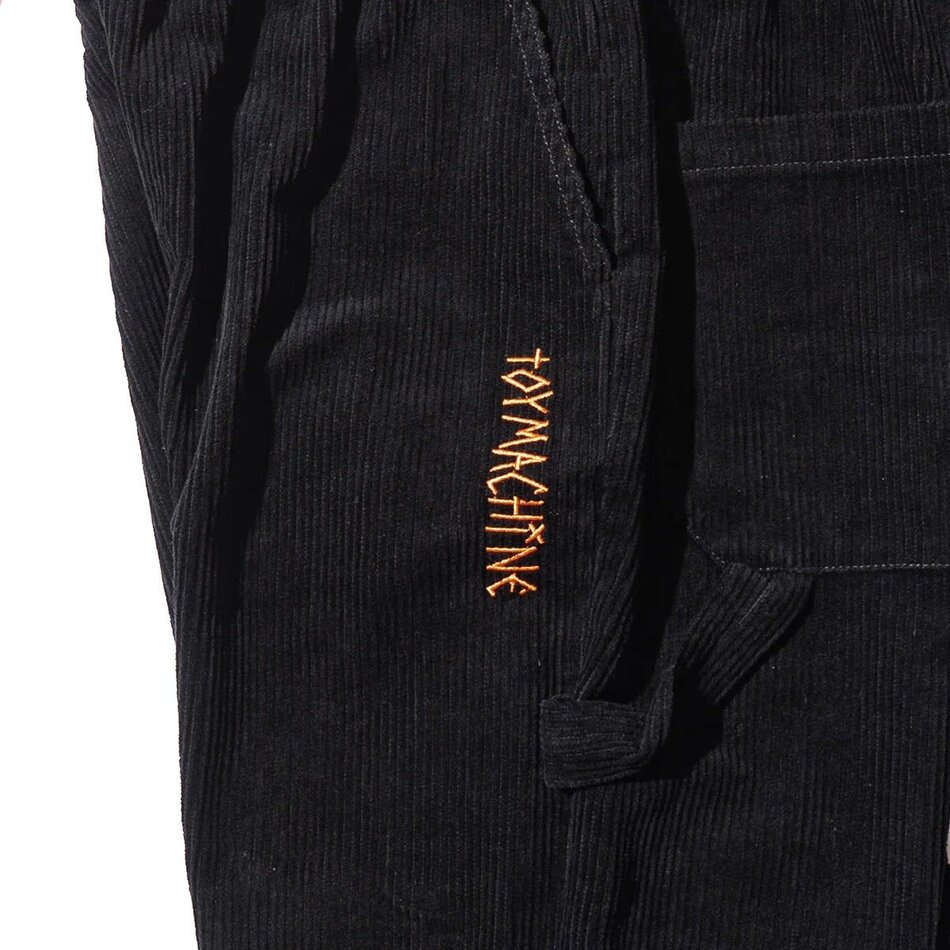 Toy Machine Skateboards Japan LTD Corduroy Carpenter Pants - Black