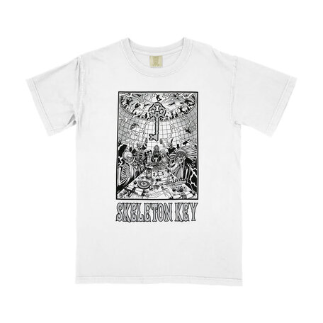 Skeleton Key Council of Rad II T-Shirt White