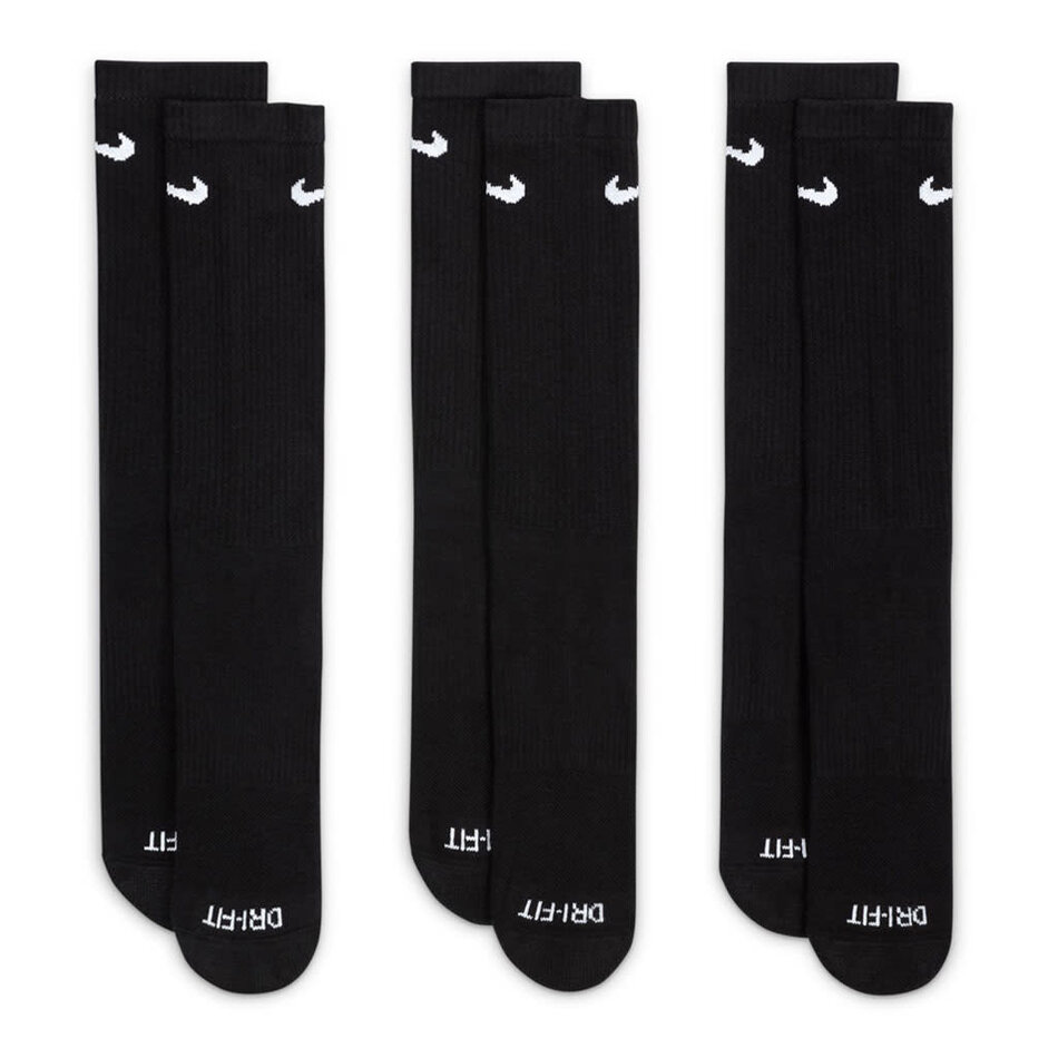 Nike SB Everyday Plus Cushioned 3-Pack Socks Black/White