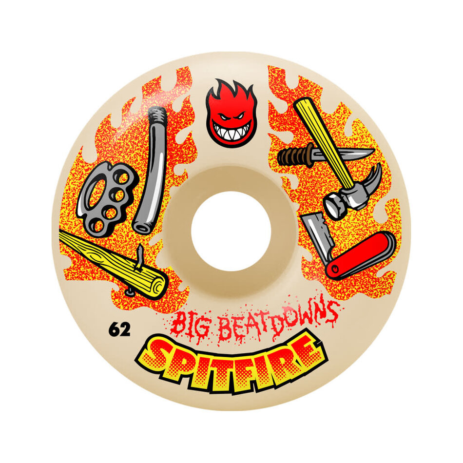 Spitfire Big Beatdown Formula Four Classic 99A Wheels White