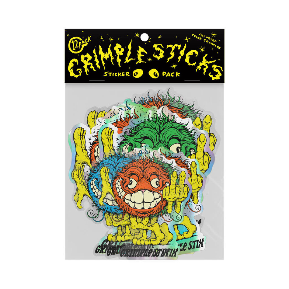 Anti-Hero Grimple Stix Asphalt Animal Sticker Pack
