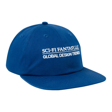 Sci-Fi Fantasy Global Design Snapback Hat Navy